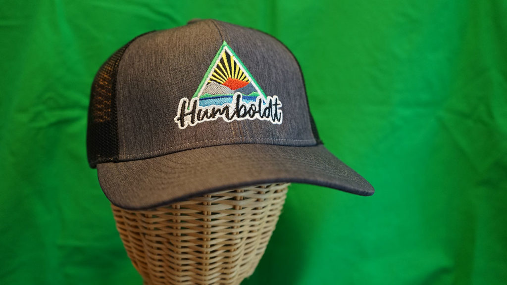 humboldt hat embroidered by stitch witch in fortuna, ca